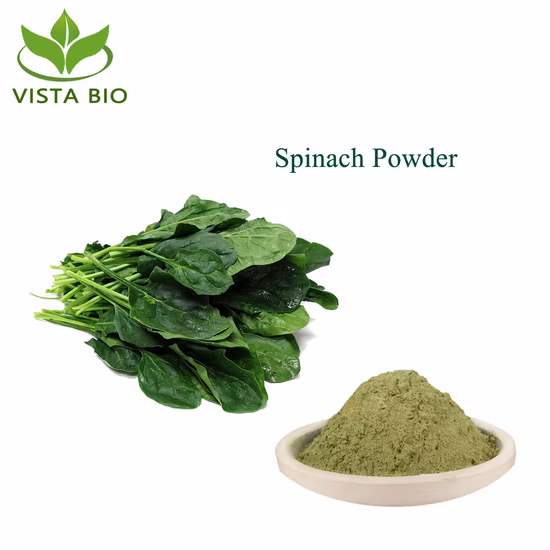 Organic 100% Nutual Vegetable Spinach Extract Juice Powder Spinach Powder